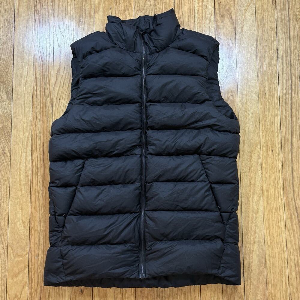 Arc’teryx Men’s Size Small Piedmont Black Puffer Vest Goose Down